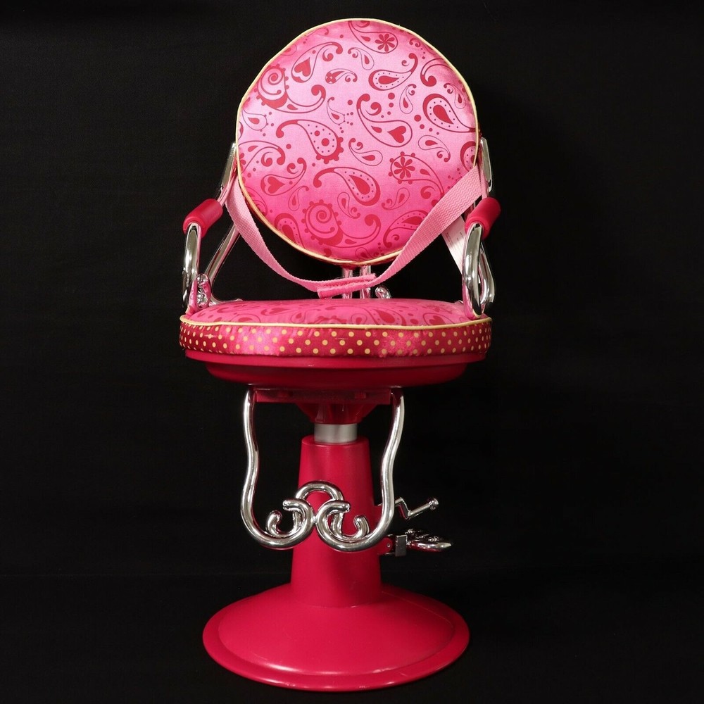 Our Generation Doll Beauty Salon Hair Stylist Lift Chair for American Girl 18"
